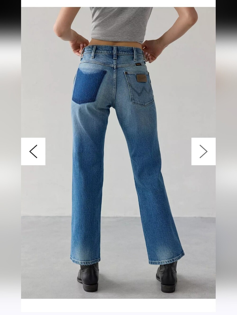 Wrangler Wrancher Shadow Pocket Bootcut Jeans